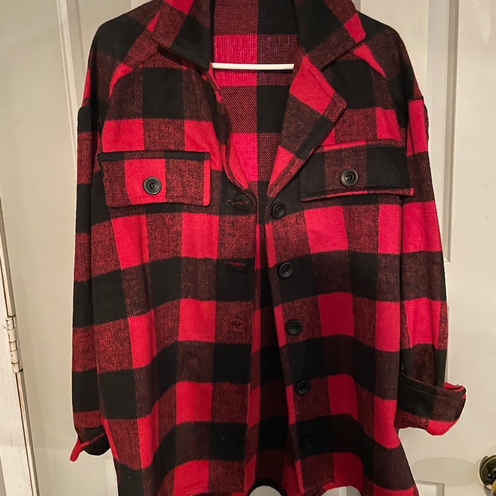 Flannel shacket